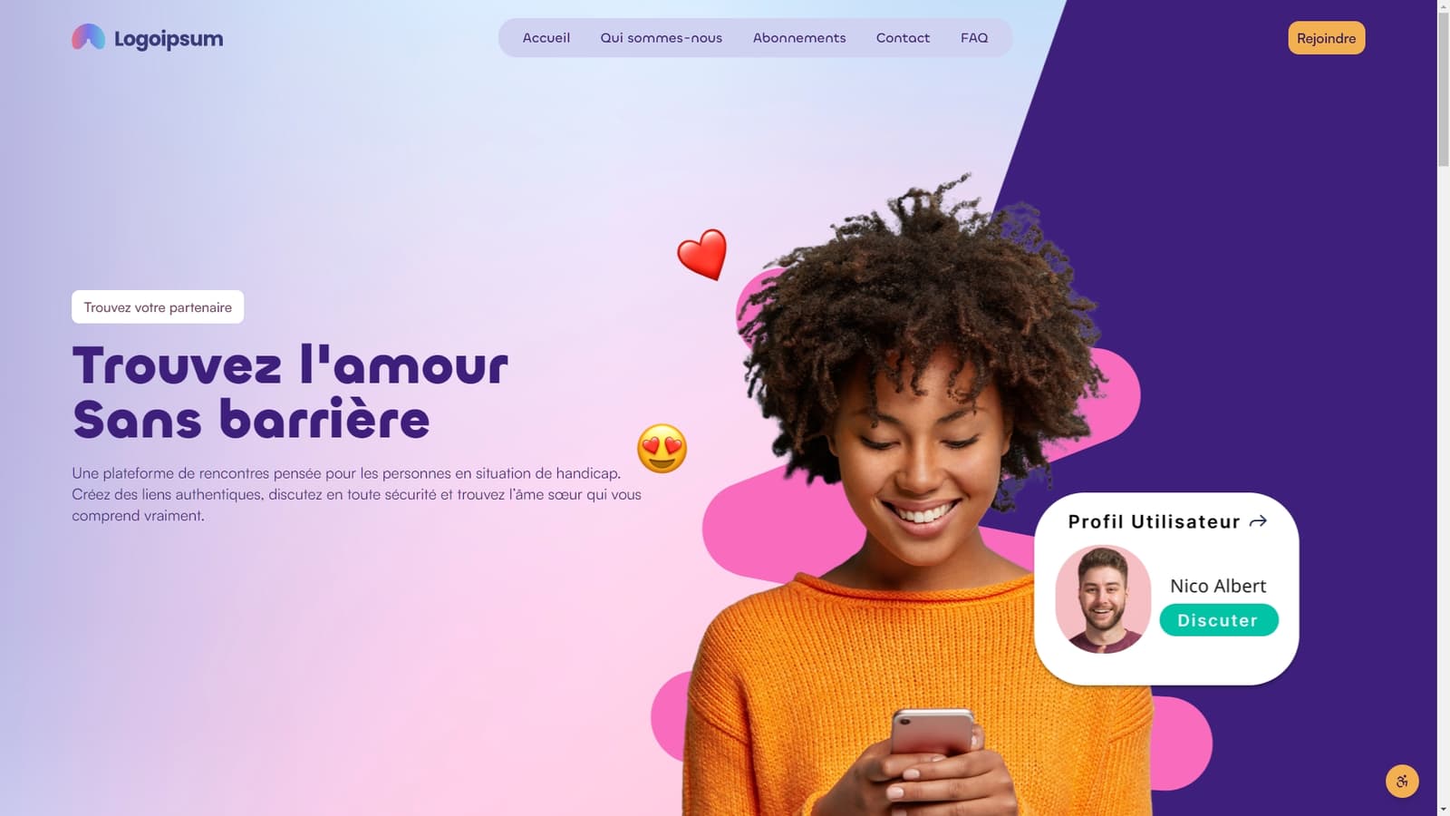 Rencontrez-Vous — L'app de rencontre inclusive pour personnes en situation de handicap